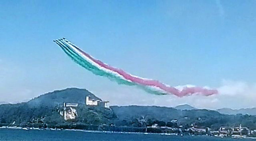 Arona, Frecce Tricolori: evento rinviato al prossimo anno, se sarà possibile