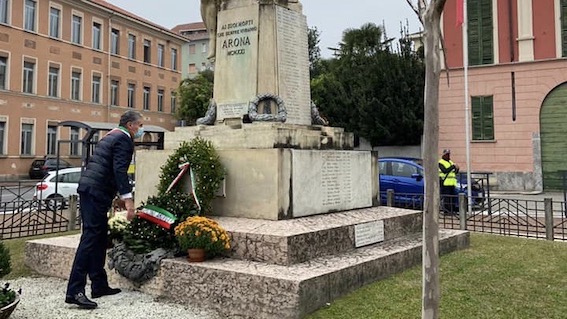 Il 4 novembre ad Arona: sobria commemorazione