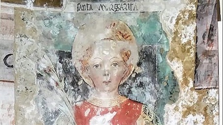 Massino Visconti: immagina sacra donata ai volontari della Protezione Civile per ringraziamento