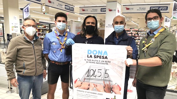 "Dona la spesa" di Nova Coop: ad Arona raccolta oltre una tonnellata di cibo