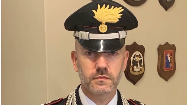  Il cap. Alessandro Faedo al Comando della Compagnia Carabinieri di Arona
