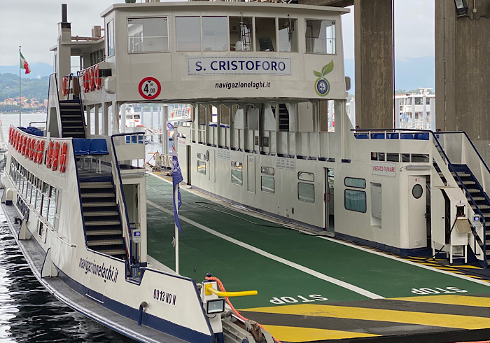  Sul lago Maggiore arriva il San Cristoforo: primo traghetto ecosostenibile italiano