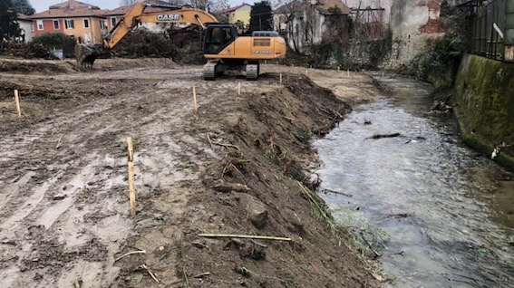 Arona, riqualificazione in corso in un'area del Sacro Cuore