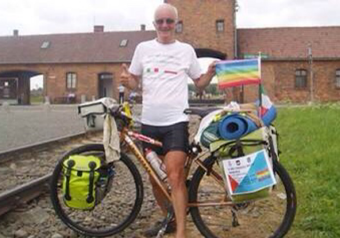 Il Ciclista della memoria farà tappa a Castelletto Ticino nel suo viaggio sui luoghi della Resistenza