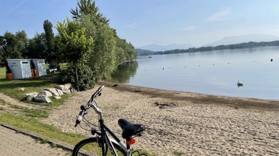 Aperta ufficialmente ad Arona la nuova spiaggia "del sorriso"