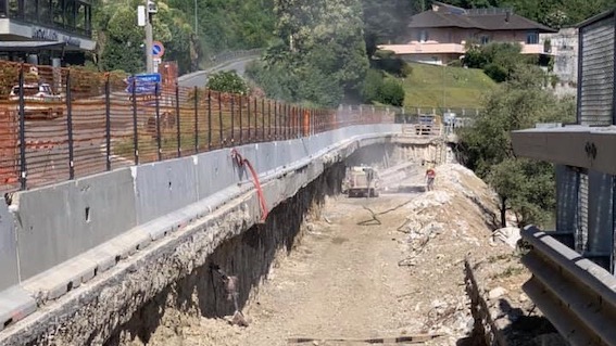 Arona, aggiornamento del sindaco sulll'avanzamento dei lavori sulla SS33