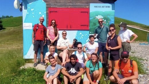 Rilancio del Mottarone: bloggers in vetta