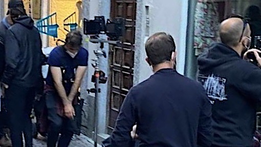 Arona, set cinematografico per una produzione tedesca