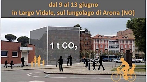 Arona, "Cubo CO2" iniziativa del Rotary Club Borgomanero-Arona