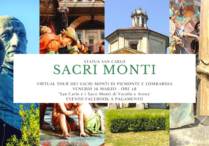 Un tour virtuale alla scoperta di San Carlo, tra Varallo e Arona