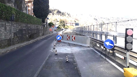 SS33 del Sempione fra Arona e Meina: forse ad Aprile inizio dei lavori per il ripristino del muro a lago