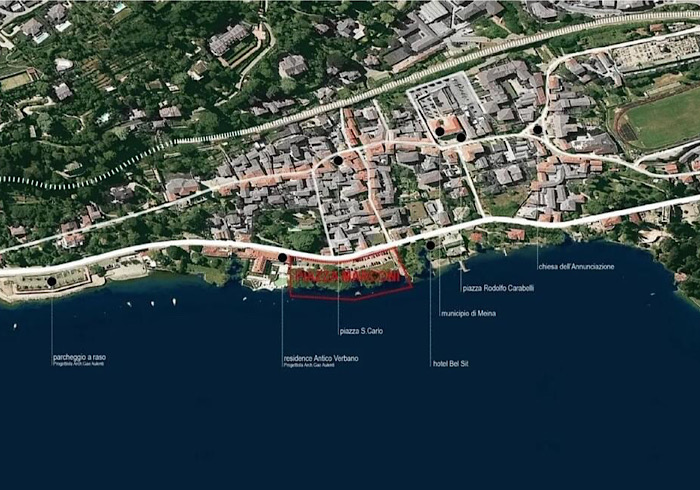 Il lungolago di Meina vince il premio La città per il verde, sezione verde urbano