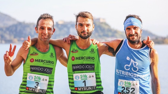 Grande spettacolo all'Arona 10K: i vincitori