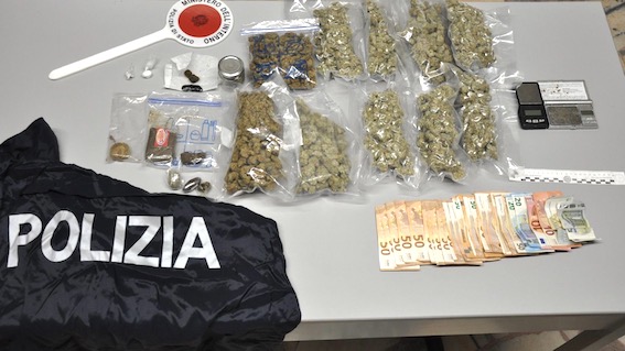 Novara, prosegue l'attività antidroga della Polizia di Stato