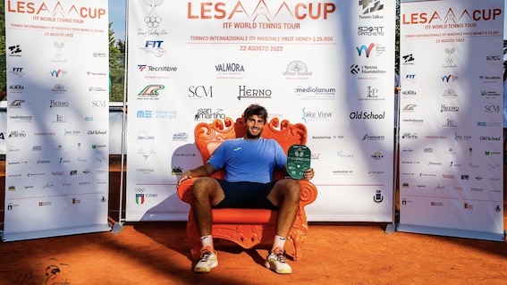 Tennis, Gianmarco Ferrari vince la seconda edizione della Lesa Cup
