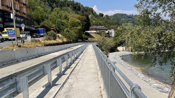 Arona, verso la riapertura della SS33 a fine agosto