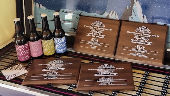  Quattro medaglie a Barcellona per il Birrificio Diciottozerouno di Oleggio Castello