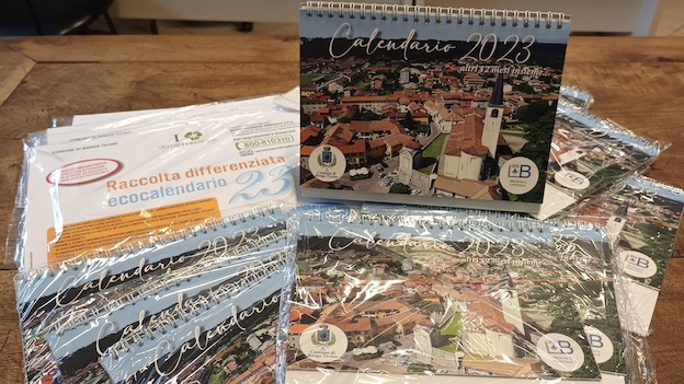 In distribuzione il calendario 2023 realizzato dal Comune di Borgo Ticino