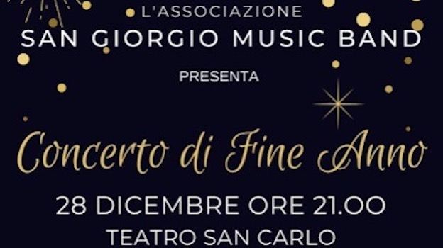 Arona, "Concerto di fine anno" con la San Giorgio Music Band