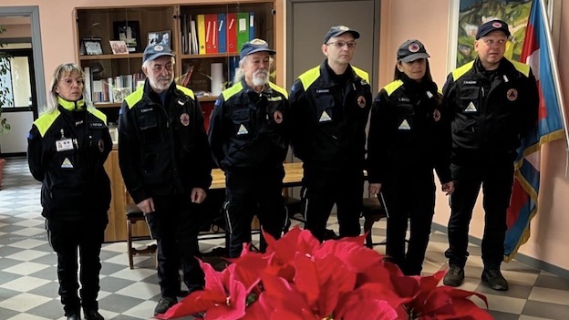 Massino Visconti, attestato di riconoscenza alla Protezione Civile