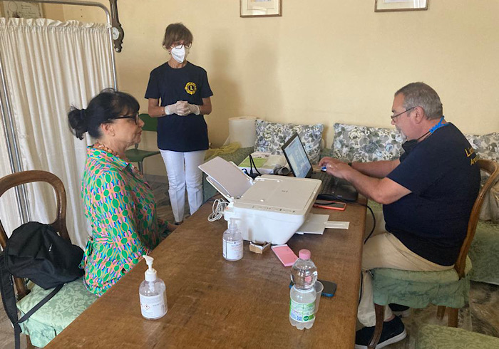 Osteoporosi e prevenzione: positiva la risposta al service di Lions Club Arona-Stresa