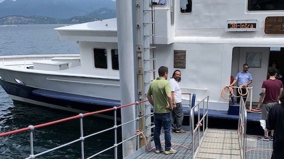 Lesa, attive le fermate dei battelli: supporto degli Amici del Lago
