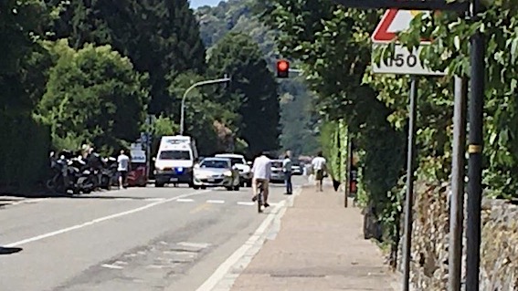 Lesa, incidente sulla ss33 del Sempione