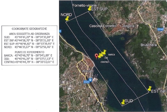 "AronAirshow del Lago Maggiore 2022": prescrizioni per la sicurezza della navigazione