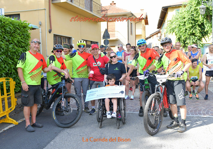 Lupi del Cornaggia per Edo’s SMAile in occasione della Corrida del Bison 