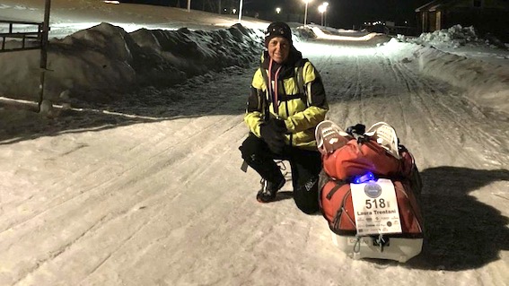 Laura Trentani prima donna a concludere "La Montane Lapland Arctic Ultra 2022"