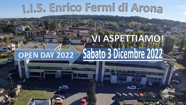 Arona, cominciano gli Open Day del Fermi: ecco le date