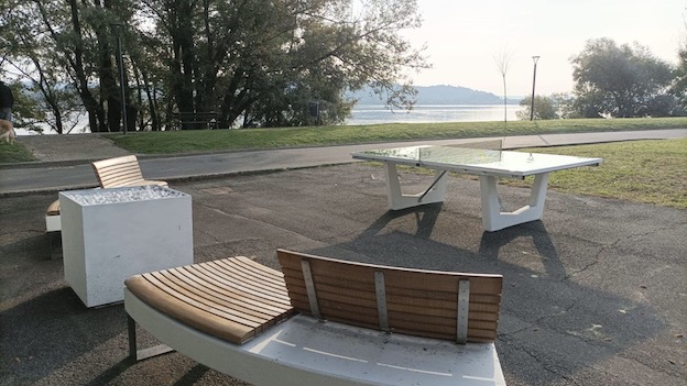 Arona, arriva l'area ping-pong