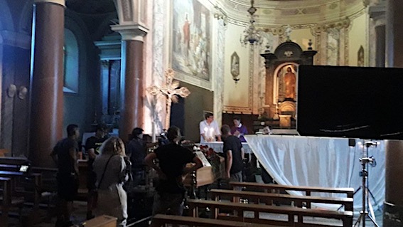 A Dagnente girate alcune scene del film di Aldo, Giovanni e Giacomo, ma senza il trio