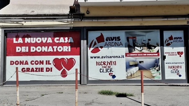 A settembre il via alla ristrutturazione della nuova sede di Avis Arona