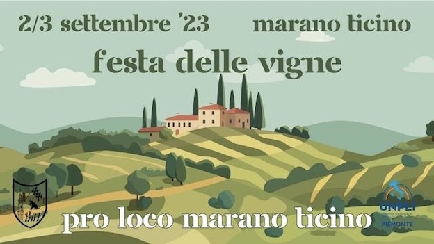 Marano Ticino, "Festa delle vigne". Sfida fra i vini delle "Marano" d'Italia