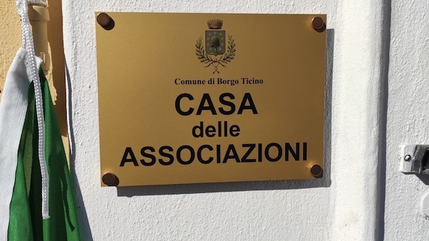 Borgo Ticino, inaugurata recentemente la "Casa delle Associazioni"