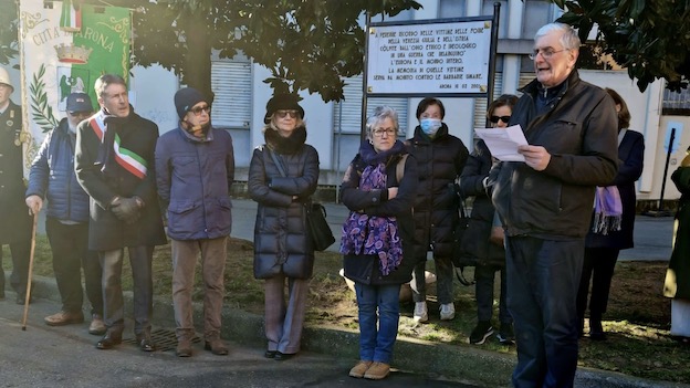 Arona, commemorato il "Giorno del Ricordo"