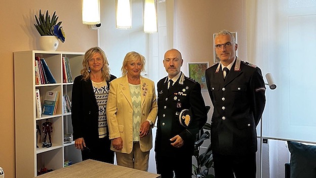 Arona,"Una stanza tutta per sè": aula di ascolto protetto presso i carabinieri