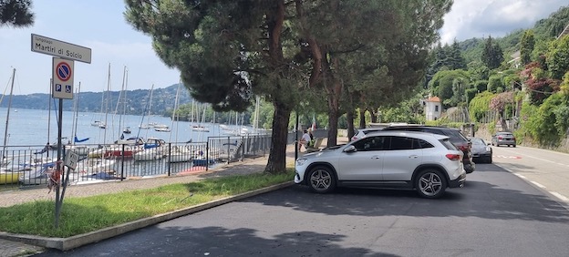 Lesa, terminata manutenzione del lungolago di Solcio