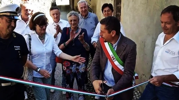 Lesa, inaugurati i percorsi "Sentire e sentieri"