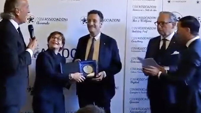 Confassociazioni Award 2023 all'onorevole Alberto Gusmeroli