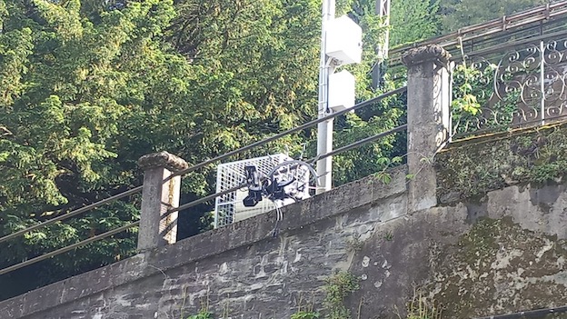 Arona, vandali danneggiano l'autovelox sul Sempione 