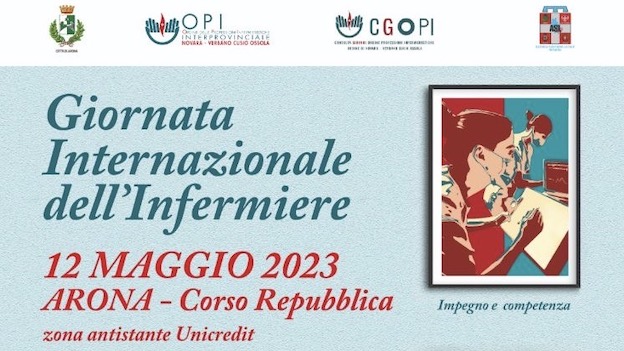 Giornata internazionale dell'Infermiere: il 12 maggio ad Arona un punto informativo