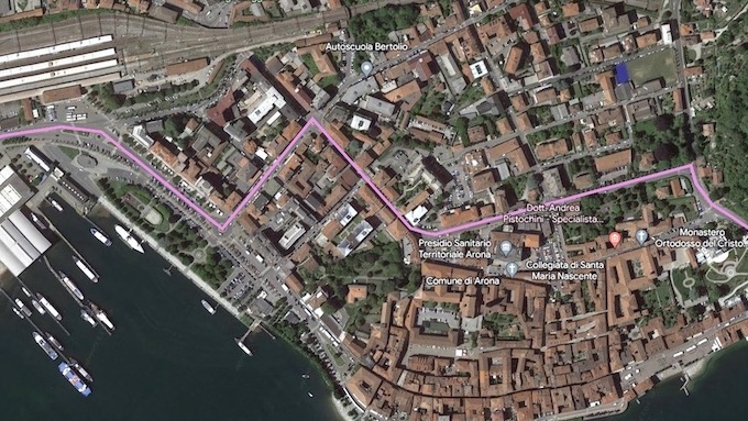 Arona, transito del Giro d'Italia: orari e viabilità modificata