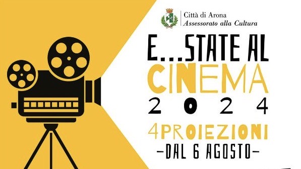 "E...state al cinema": ad Arona quattro appuntamenti in piazza San Graziano