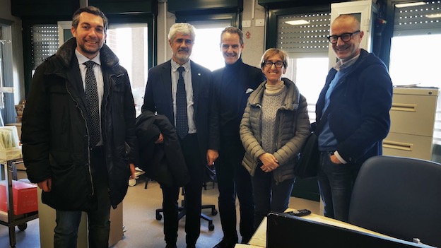 Arona, il commissario prefettizio in visita al Presidio Sanitario Territoriale 
