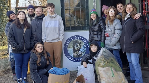 Borgo Ticino, il Consiglio Comunale dei Ragazzi in visita al Canile Sanitario