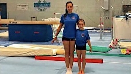 Emma Novellino agli allenamenti Nazionali Gold di Ginnastica Artistica