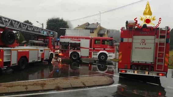 Borgomanero, inagibilità per l'abitazione il cui tetto è andato in fiamme martedì