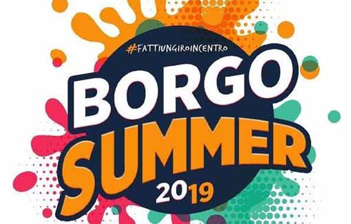 "Borgo Summer 2019": quattro appuntamenti per l'estate in città